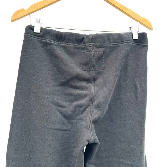 Frank & Eileen Catherine Favorite Sweatpants Fleece Cropped Wide Leg XS Black - Picture 6 of 10
